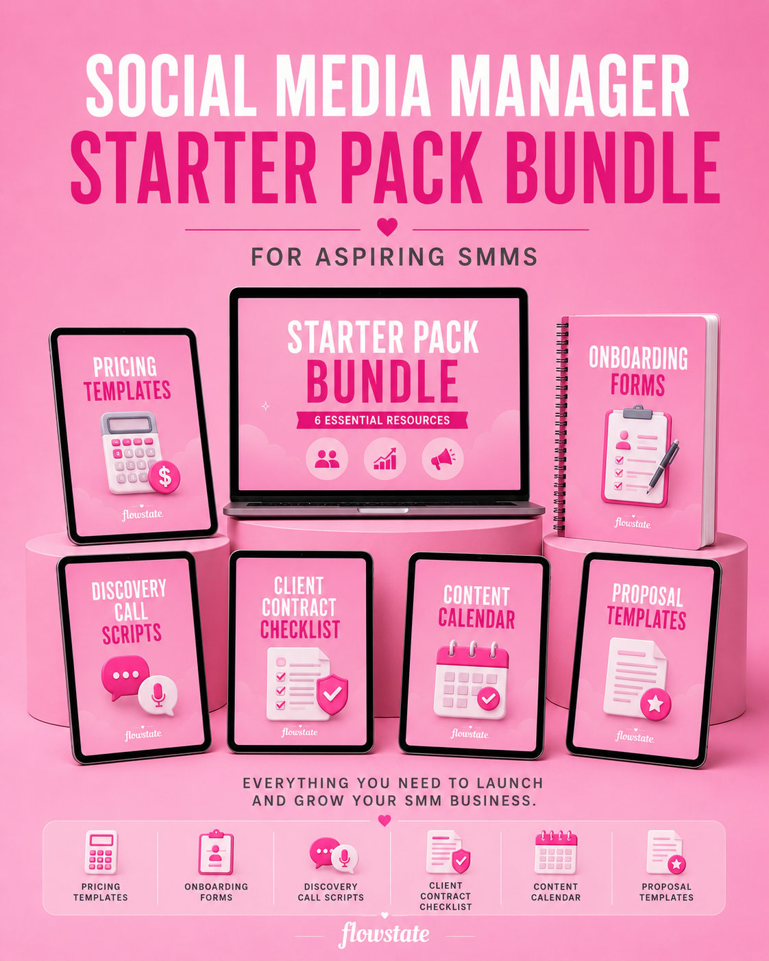 Social Media Manager Starter Pack Bundle